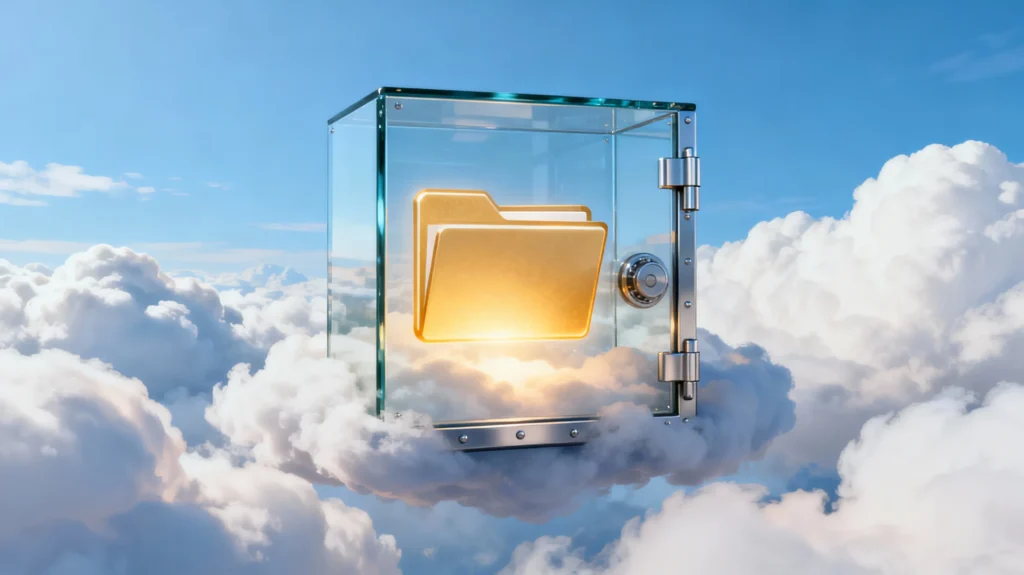Veilige digitale kluis in de wolken